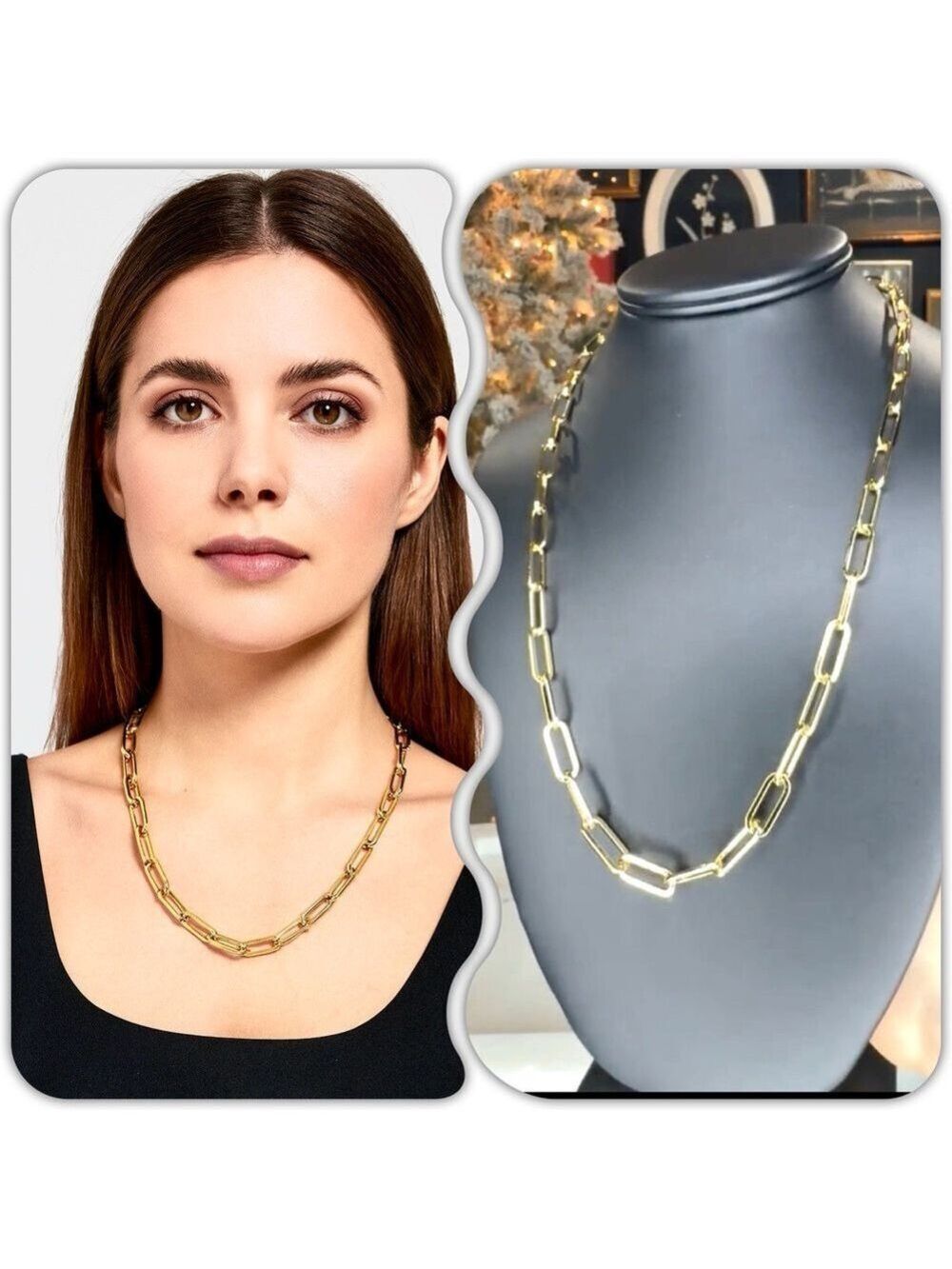 Elegant Gold filled Chain Necklace